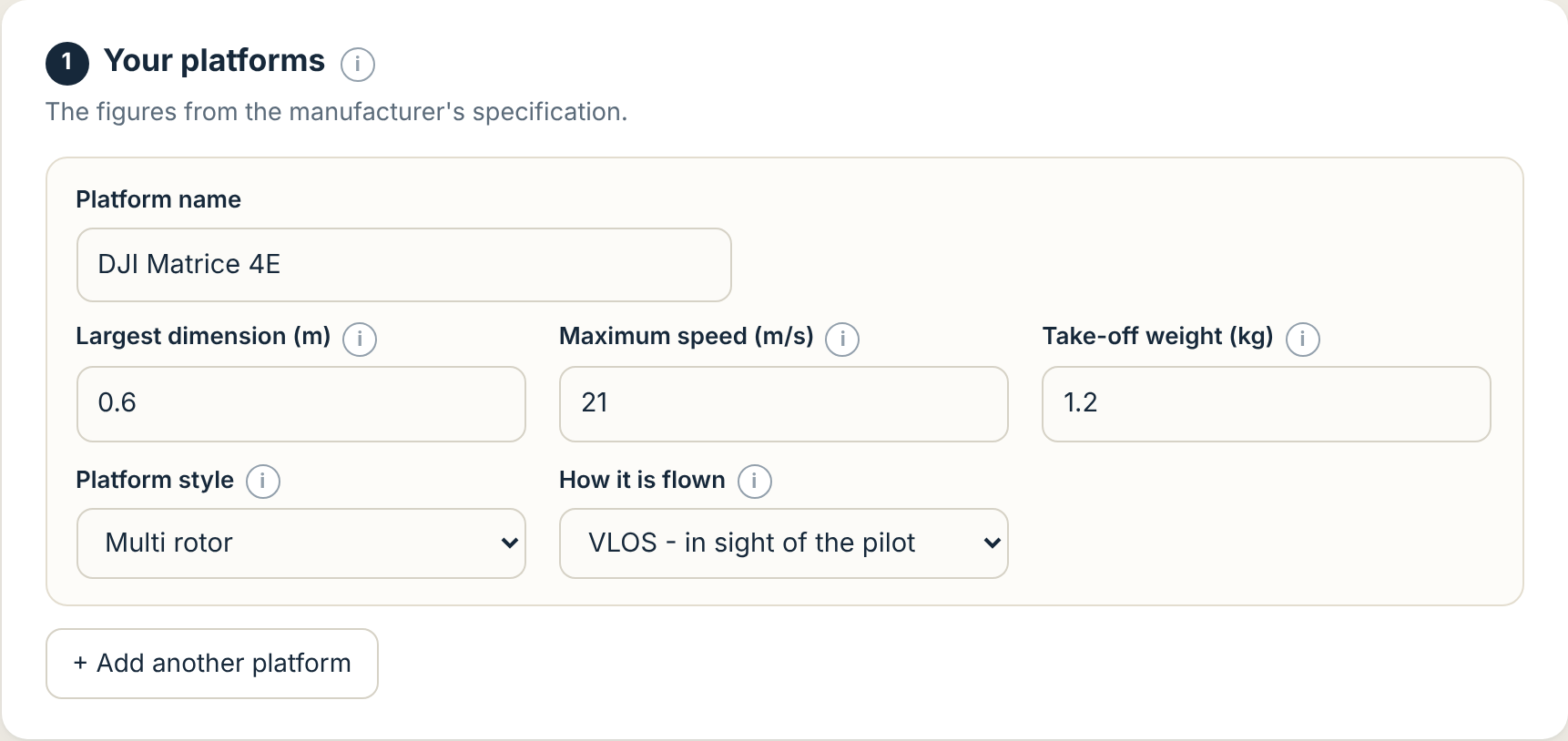 Step 1: your platforms